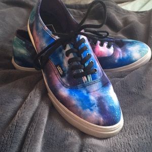 Vans galaxy shoes